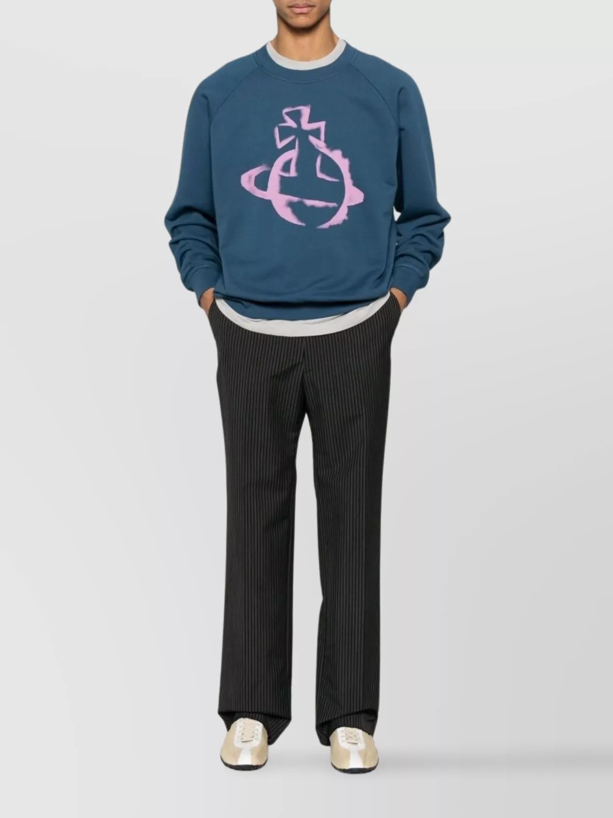 Vivienne Westwood Crewneck Graphic Print Top