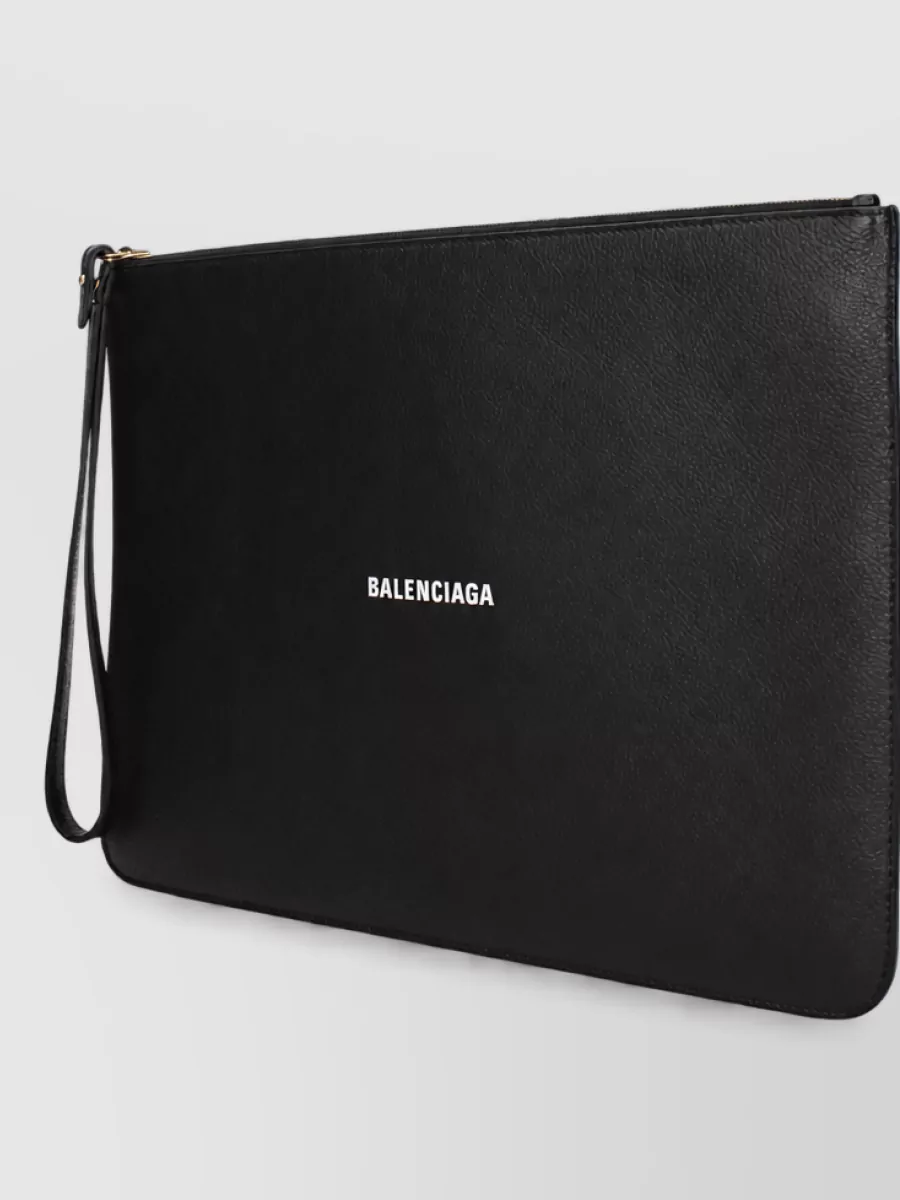 Balenciaga Leather Clutch Bag