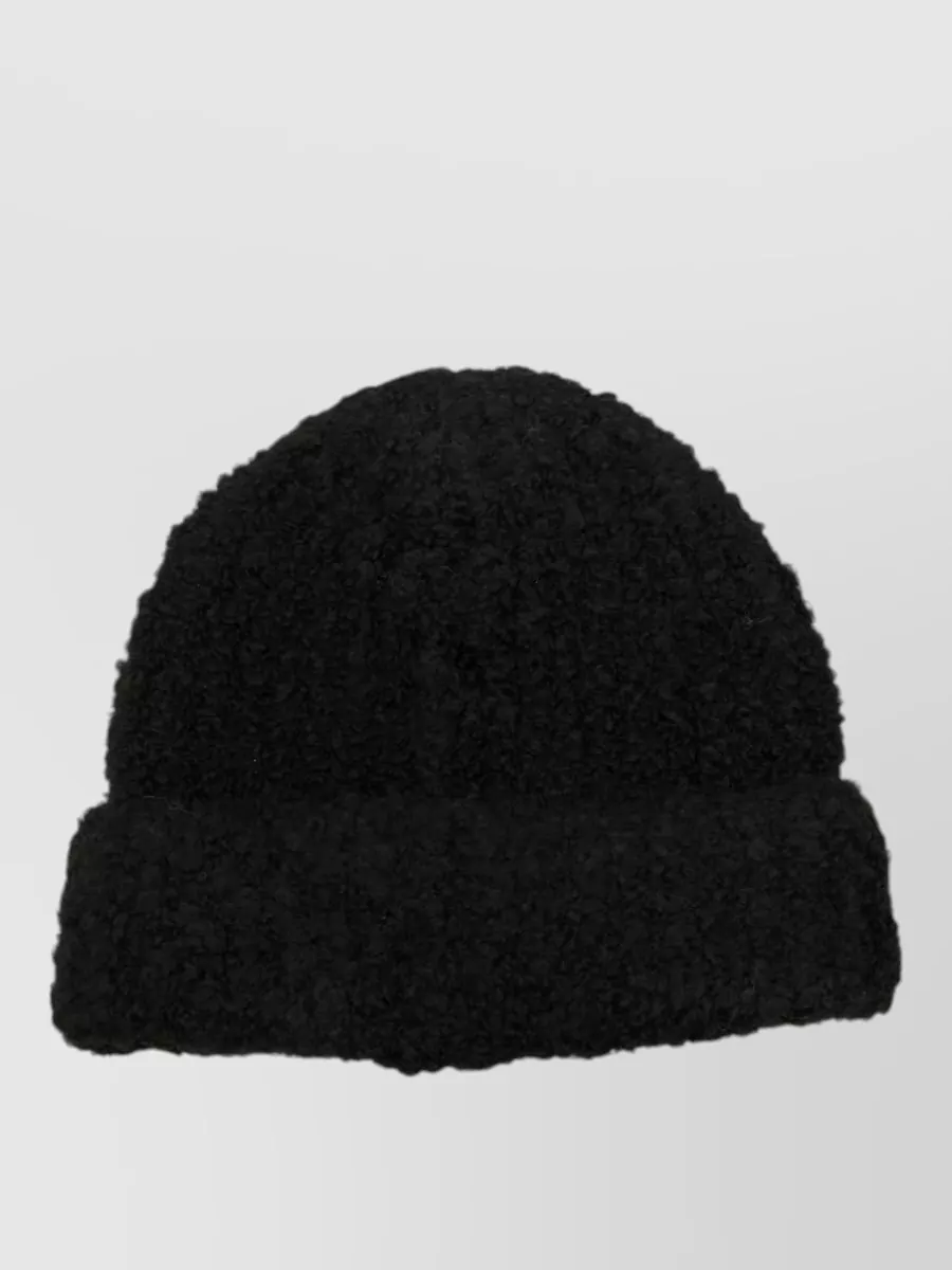 Mm6 Maison Margiela Logo-Appliqué Beanie