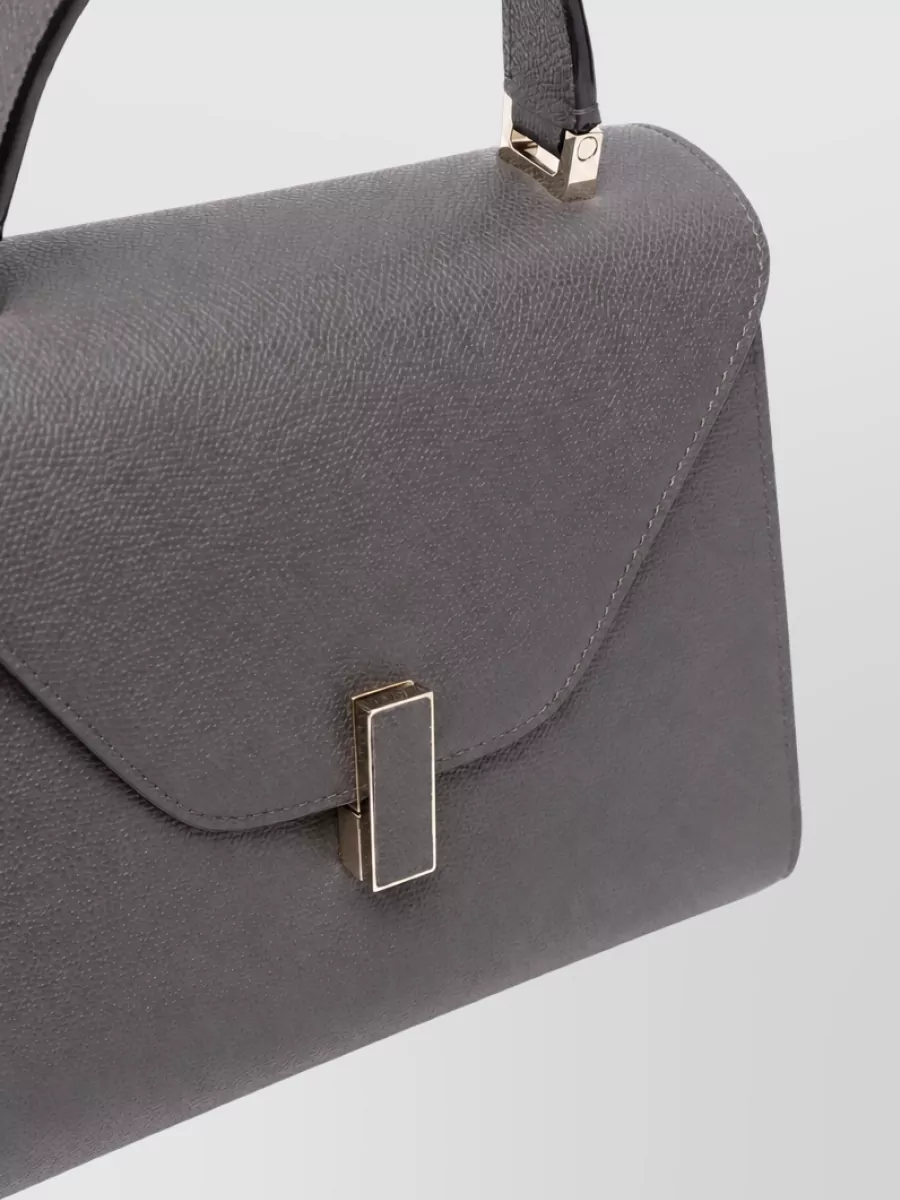 Valextra Iside Medium Leather Shoulder Bag
