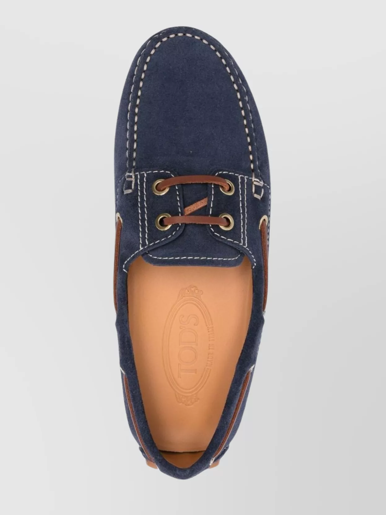 Tod's Bubble Suede Leather Loafers With Lace Detail