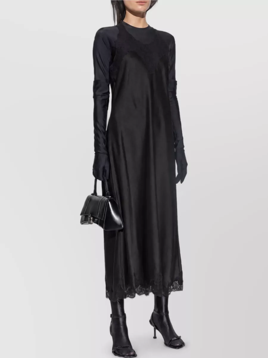Balenciaga Acetate slip dress