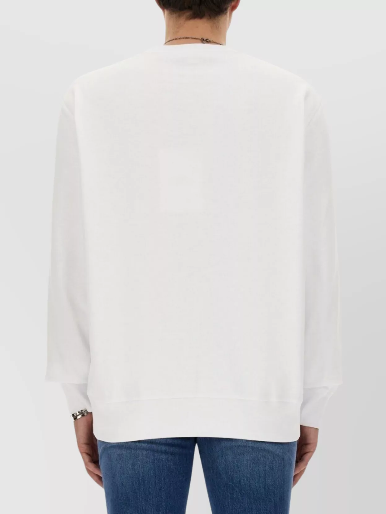 Alexander Mcqueen Crew Neck Skull Print Sweater