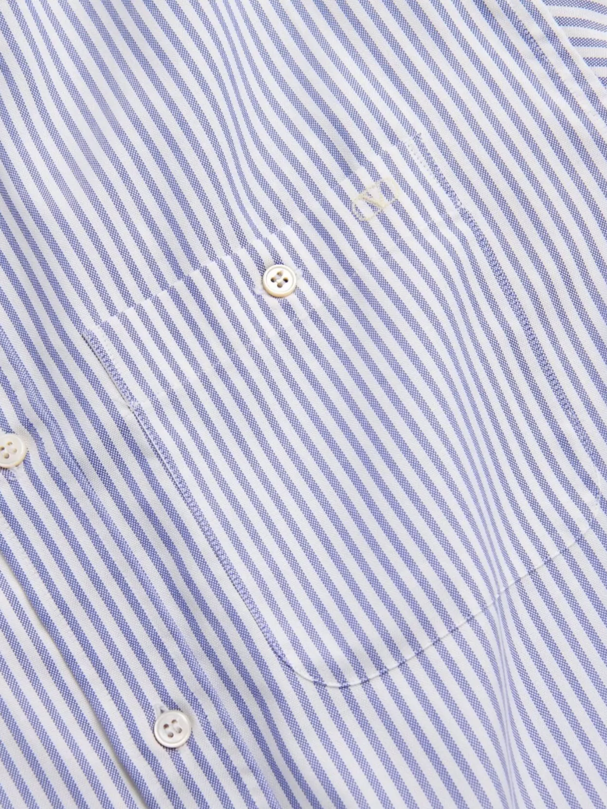 Valentino Garavani Striped Cotton Shirt Embroidered Logo