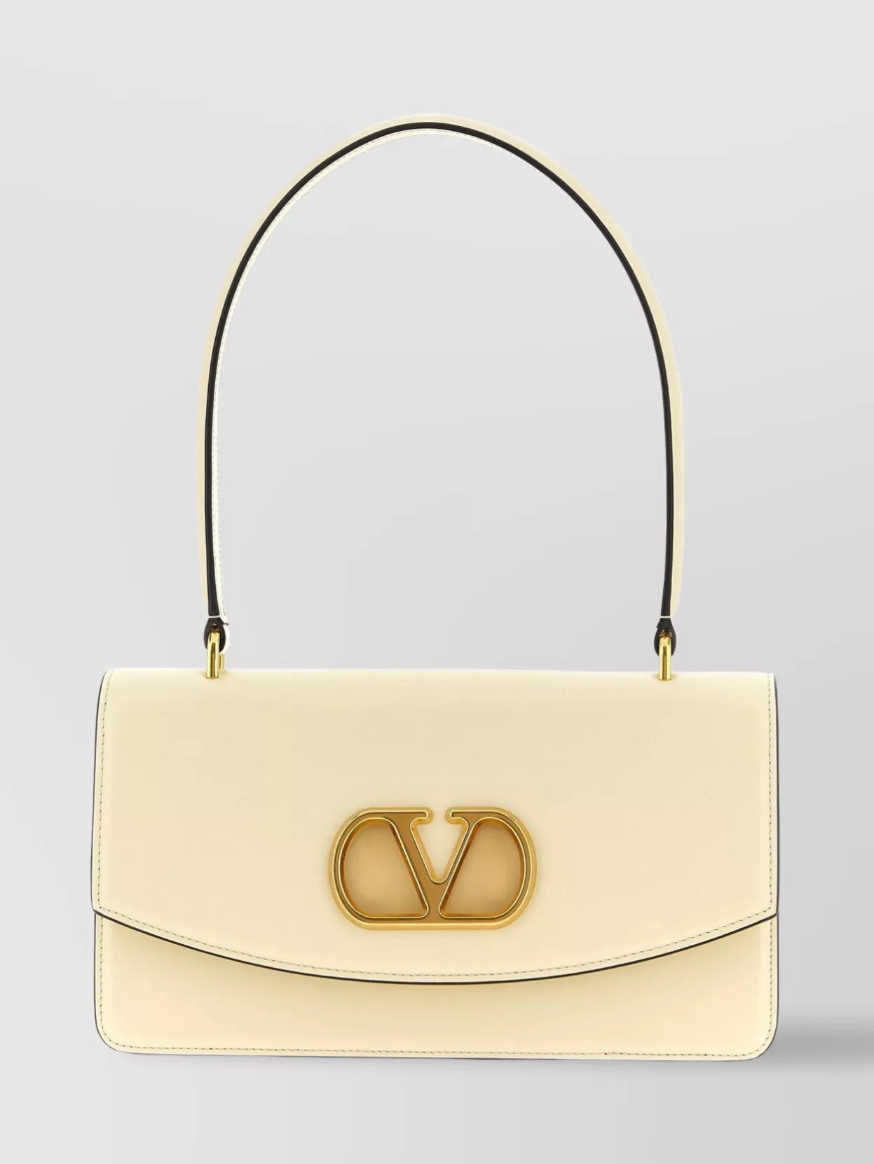 Valentino 'vain' Shoulder Bag Adjustable Strap In White