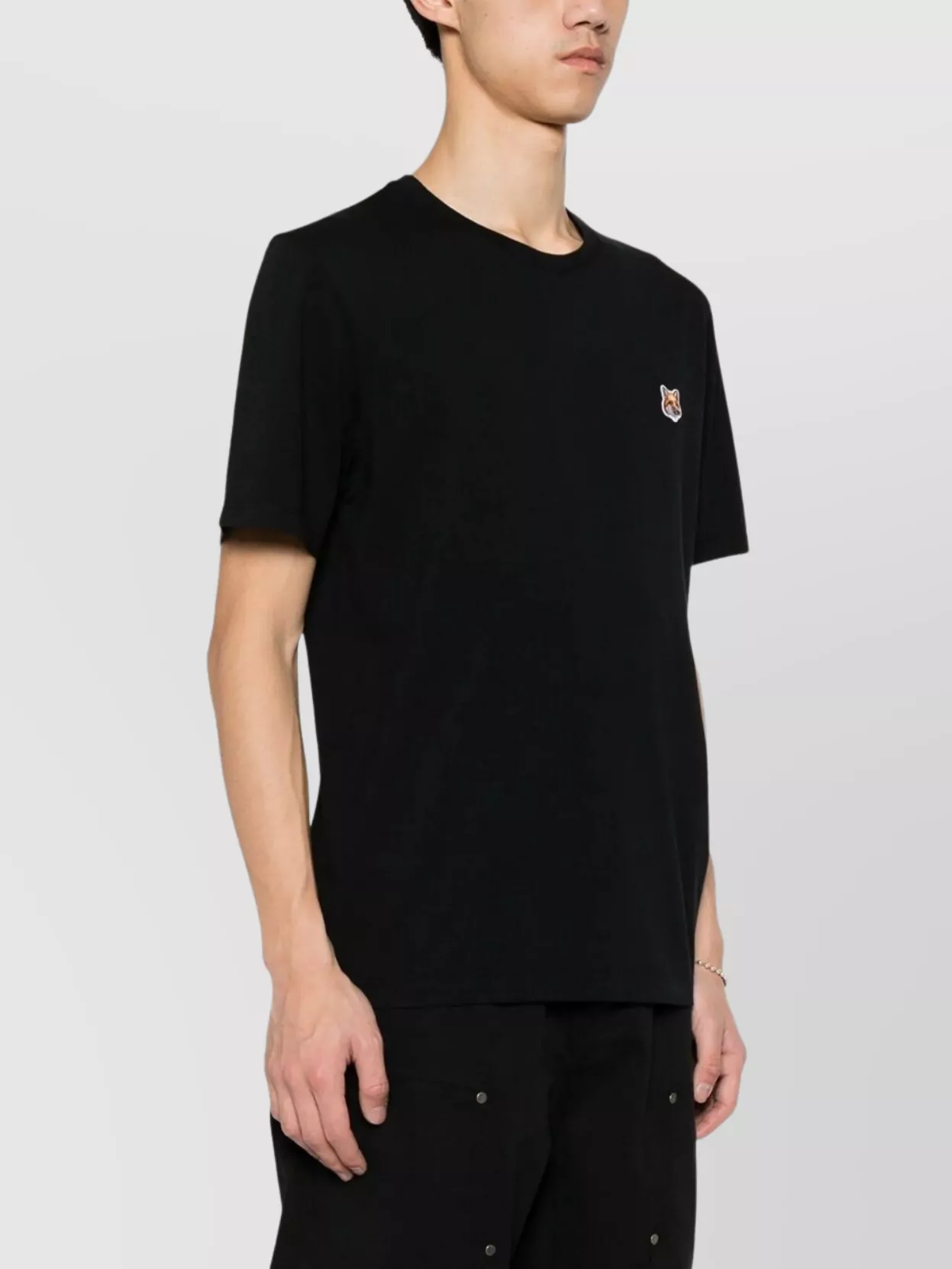 Maison Kitsuné Fox Head Patch T-Shirt