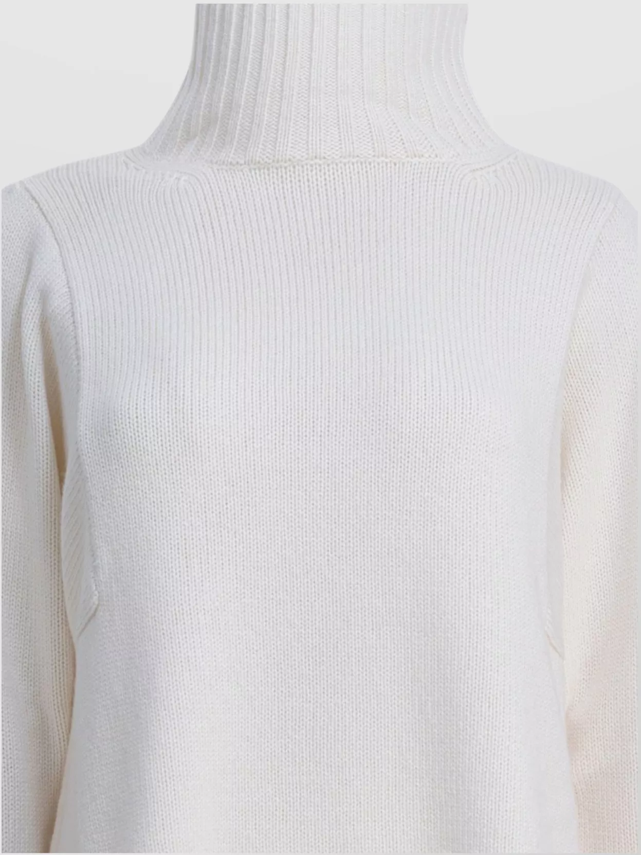 Max Mara Luxurious Cashmere Turtleneck Long Sleeve Top