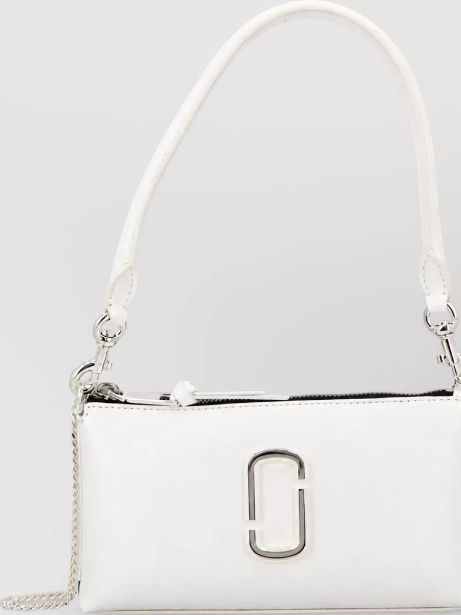 Marc Jacobs the snapshot leather clutch bag