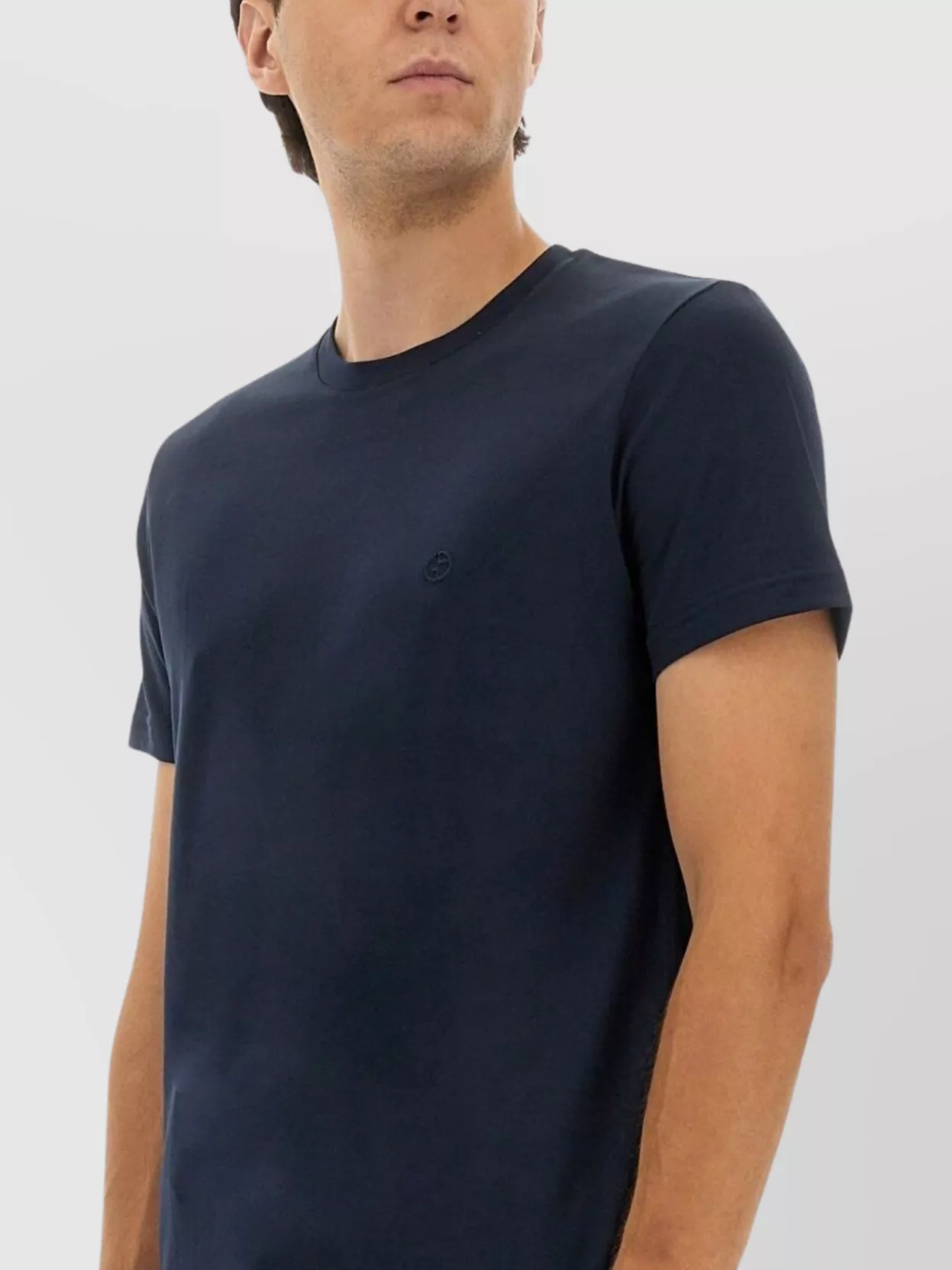 Giorgio Armani Crew Neck Short Sleeves T-Shirt