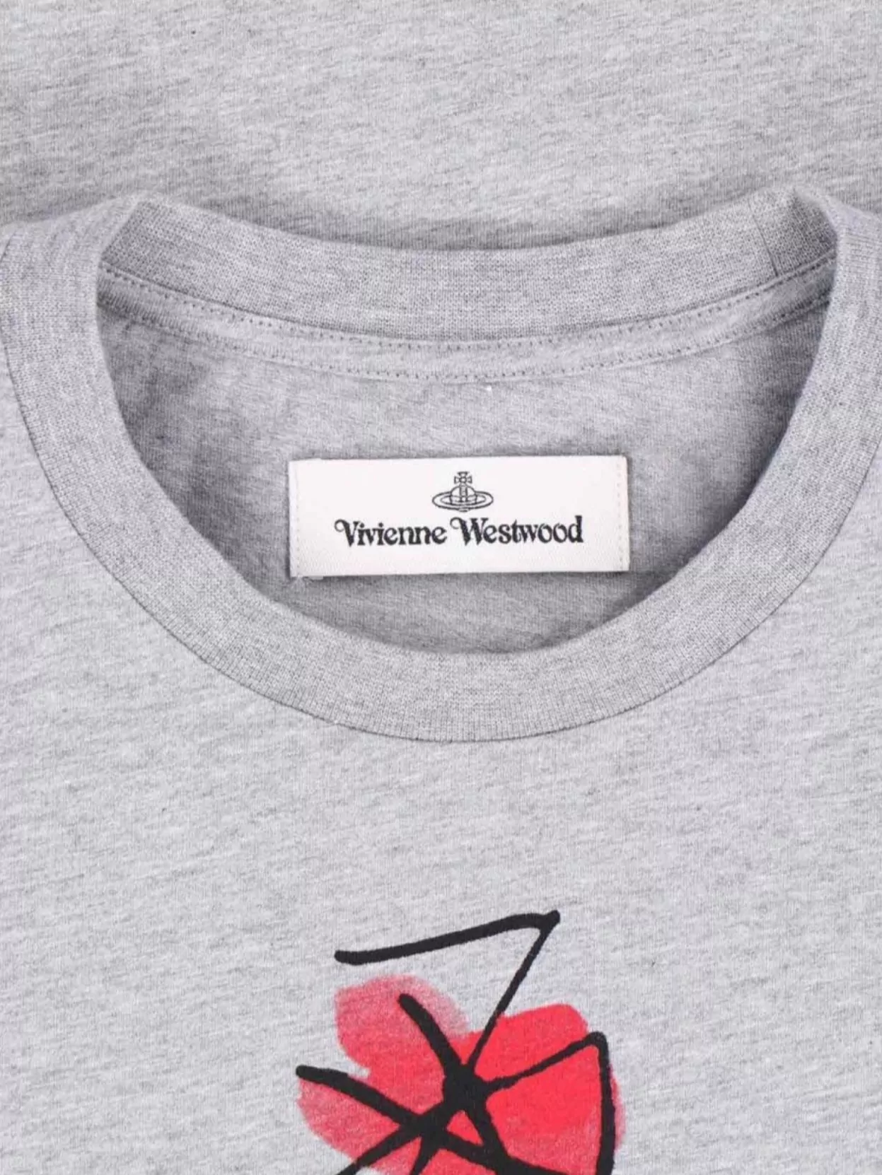 Vivienne Westwood Crew Neck Graphic Print Short Sleeves