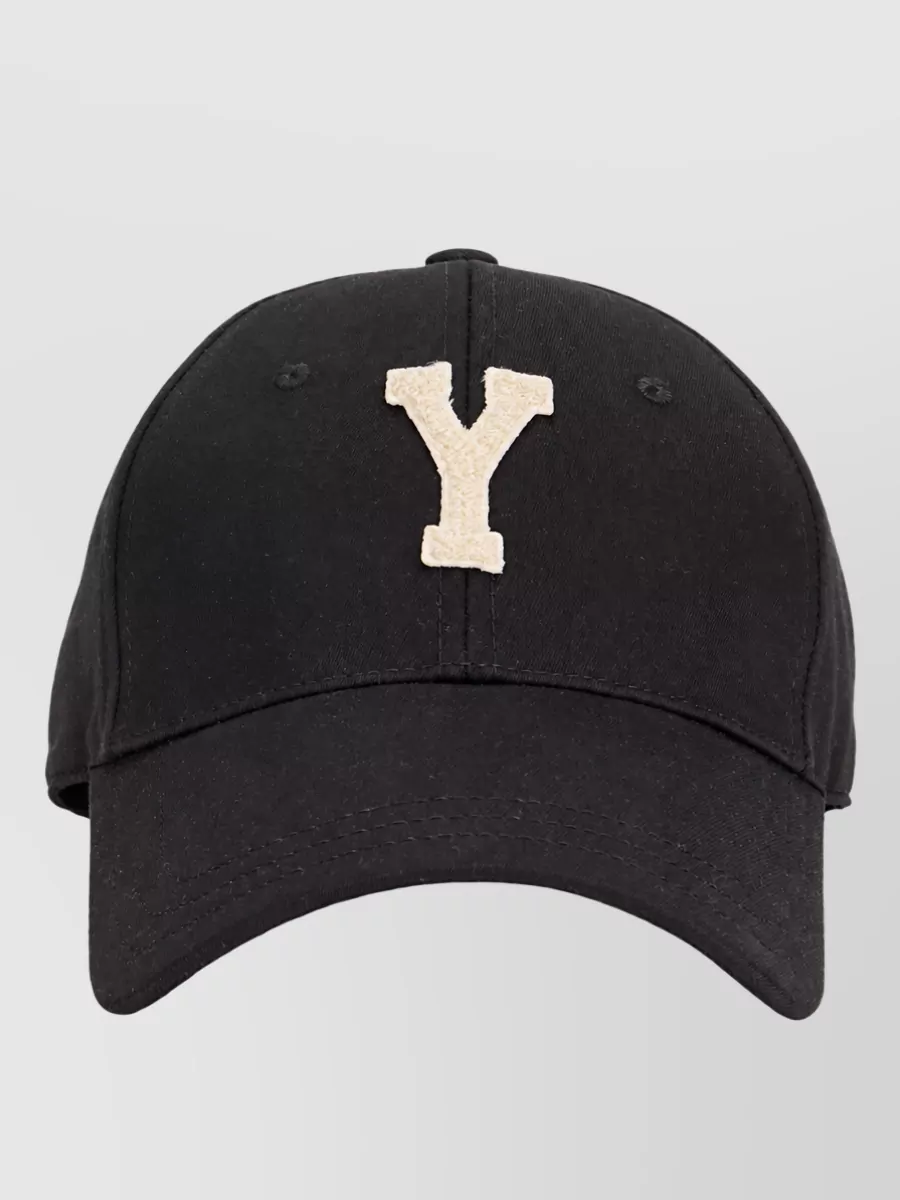 Saint Laurent cotton visor cap