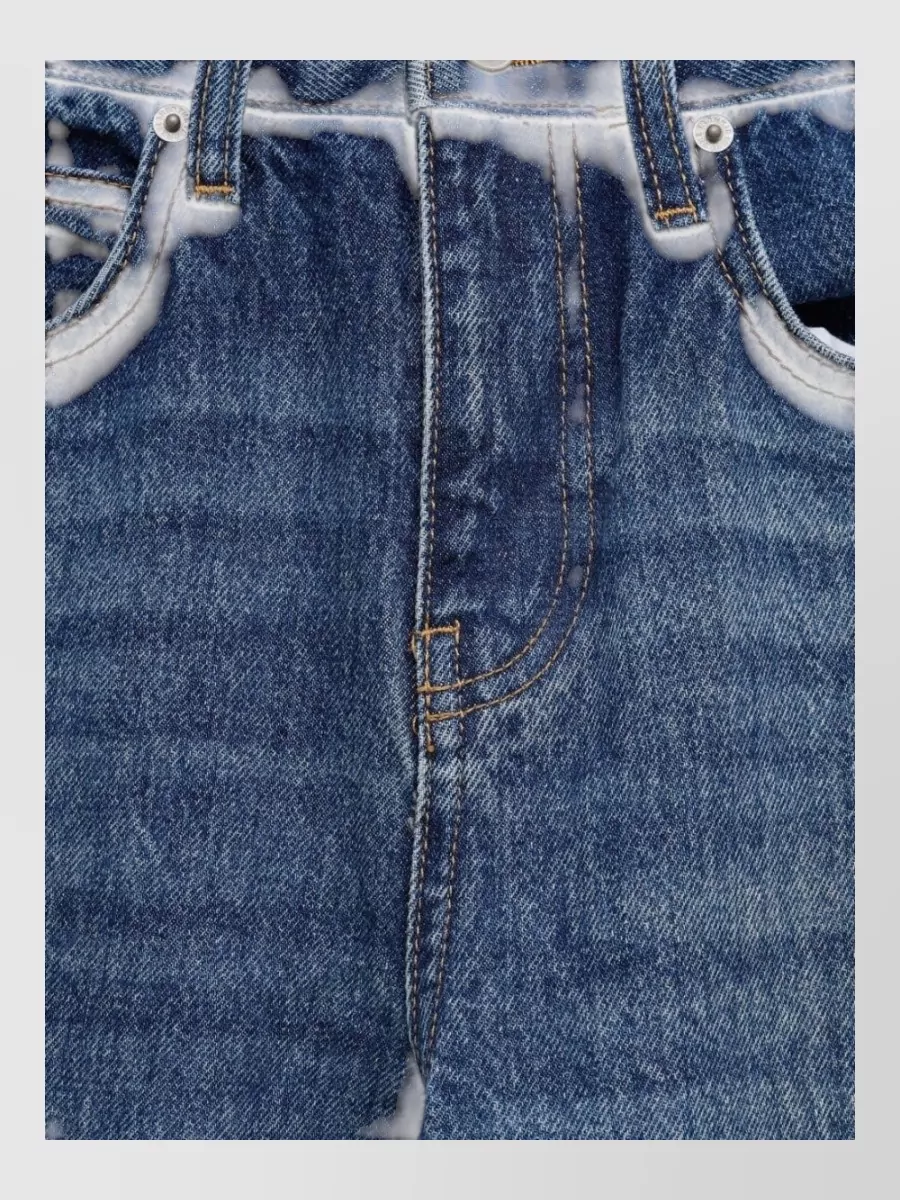 The Frankie Shop denim straight-leg jeans