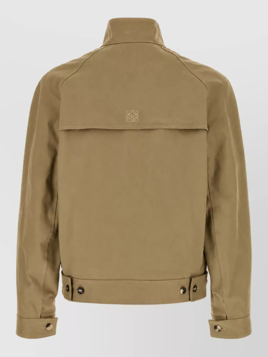 Loewe Cotton Single-Breasted Coat