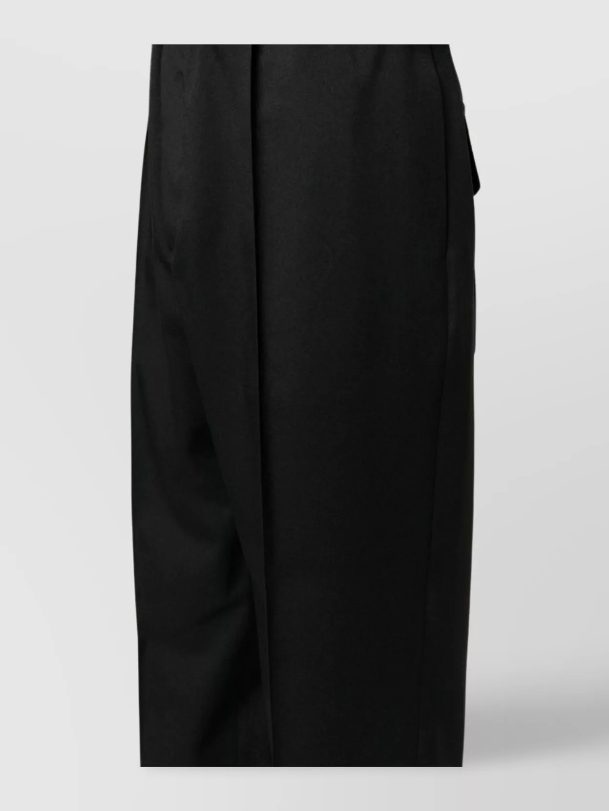 Jil Sander Tailored Wide-Leg Trousers Logo