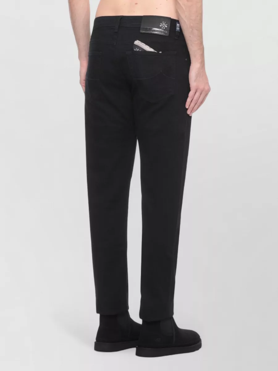 Jacob Cohen Straight Cotton Jeans Five Pocket Trousers