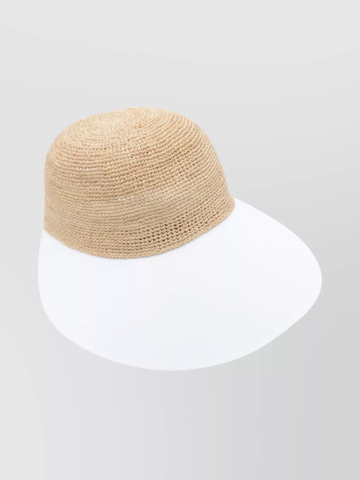 Helen Kaminski Two-Tone Wide Brim Woven Hat