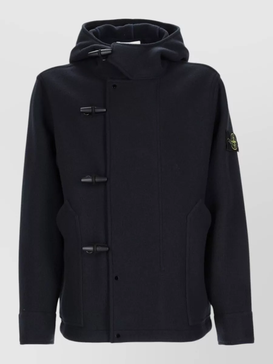 Stone Island Cashmere wool duffle coat