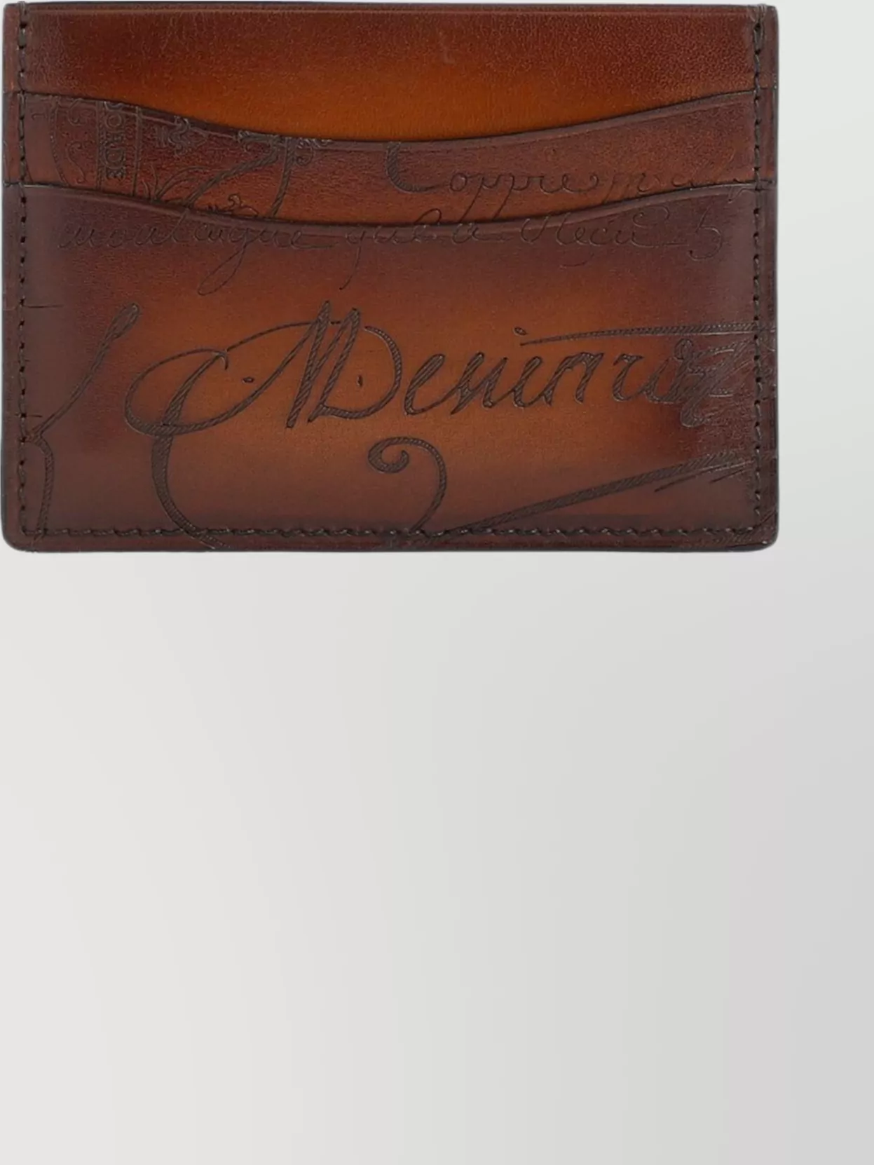 Berluti Bambou Neo Venezia Leather Card Case