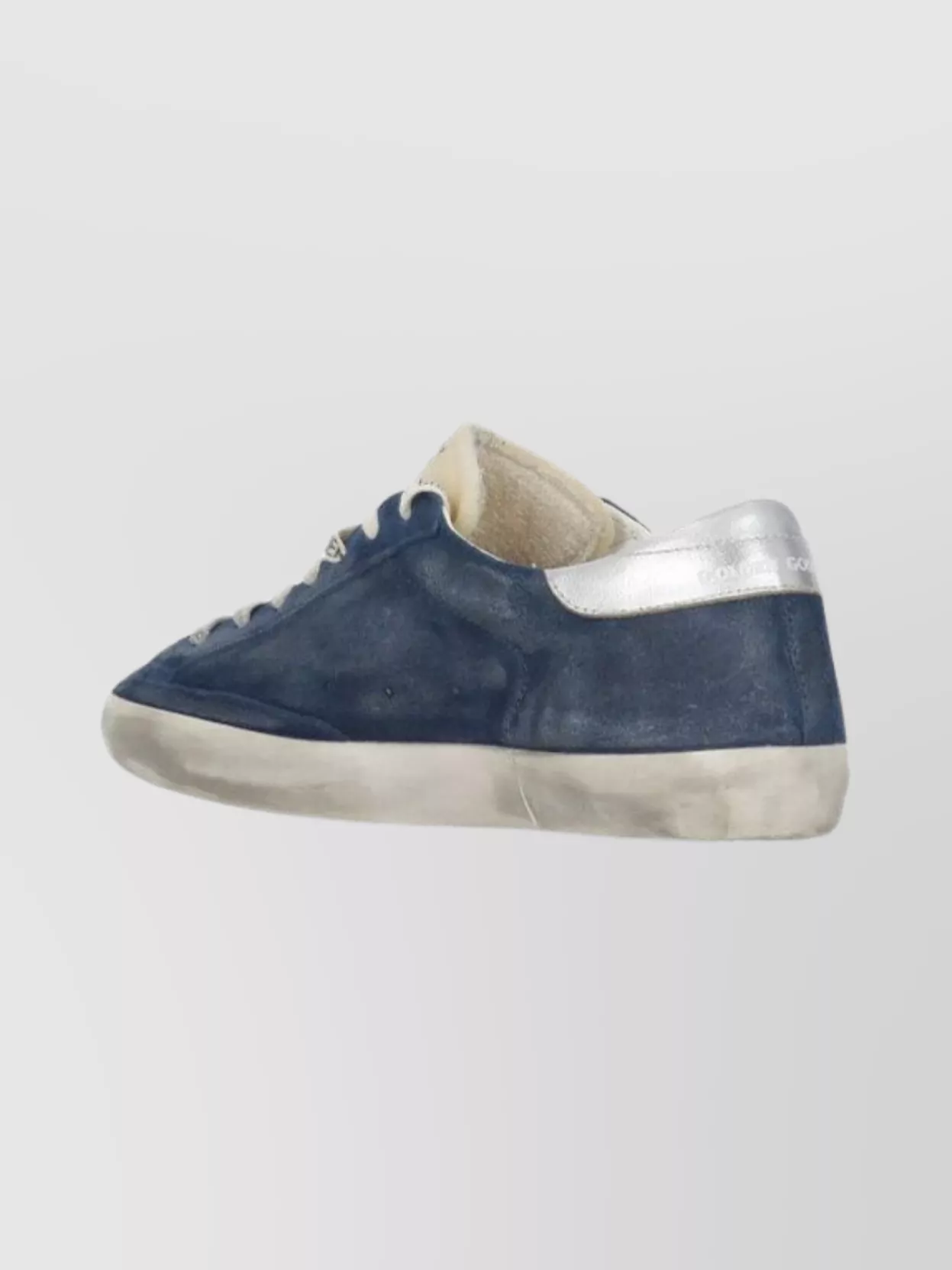 Golden Goose Suede Leather Sneakers Featuring Iconic Star