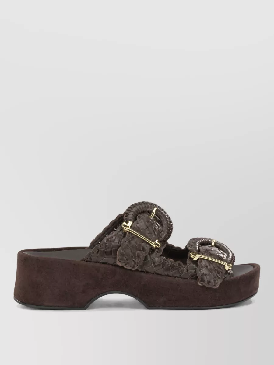 Pons Quintana Leather Slides