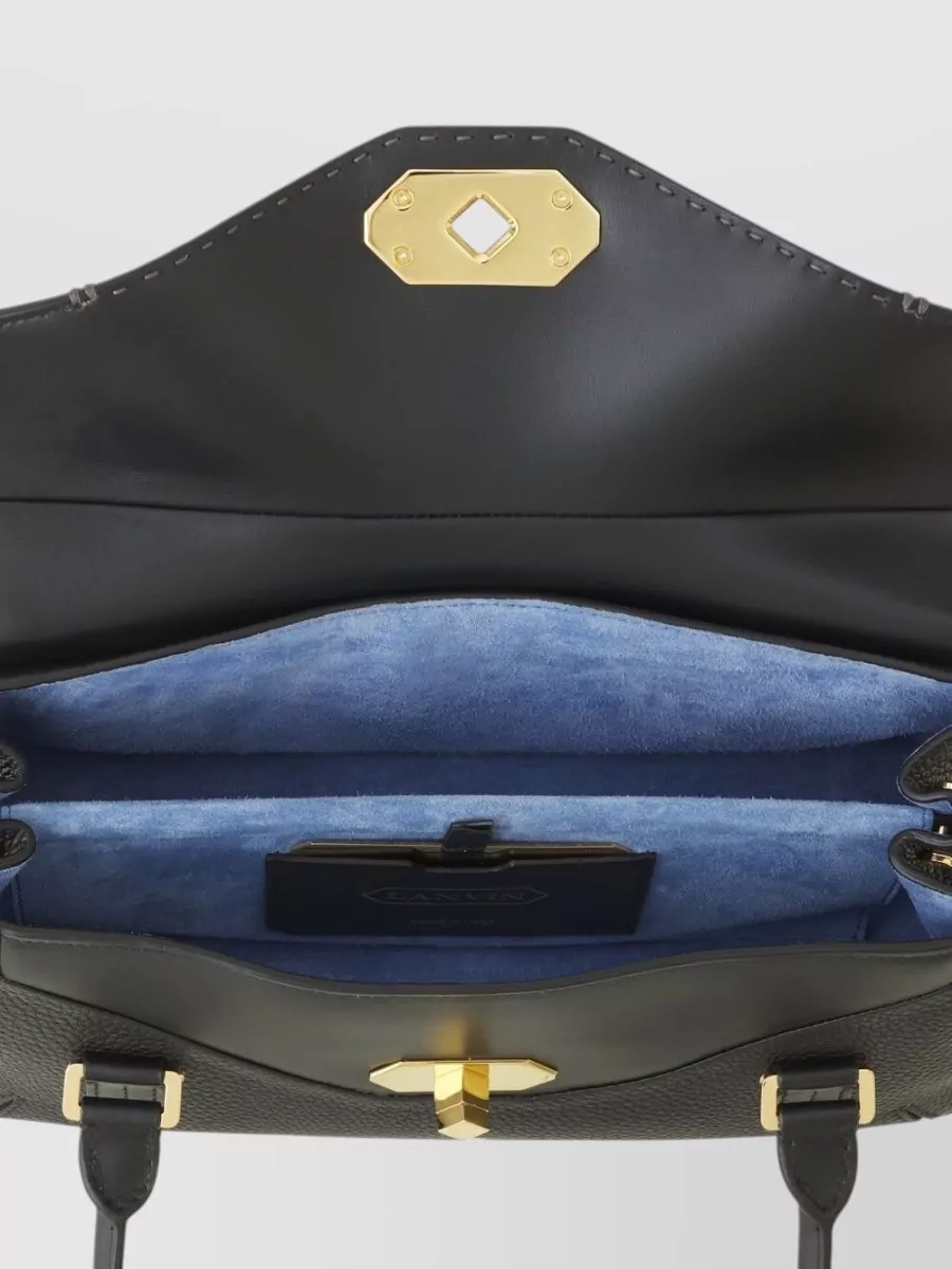 Lanvin Lanvin Logo Leather Mini Bag