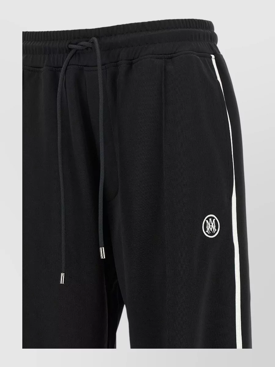 Amiri Polyester blend wide-leg track pants