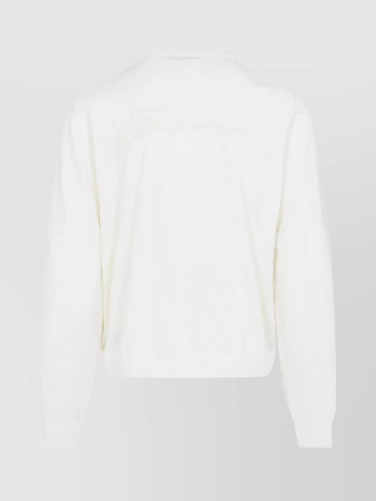 Jacquemus Embroidered Long Sleeve Knit Sweater In Multi