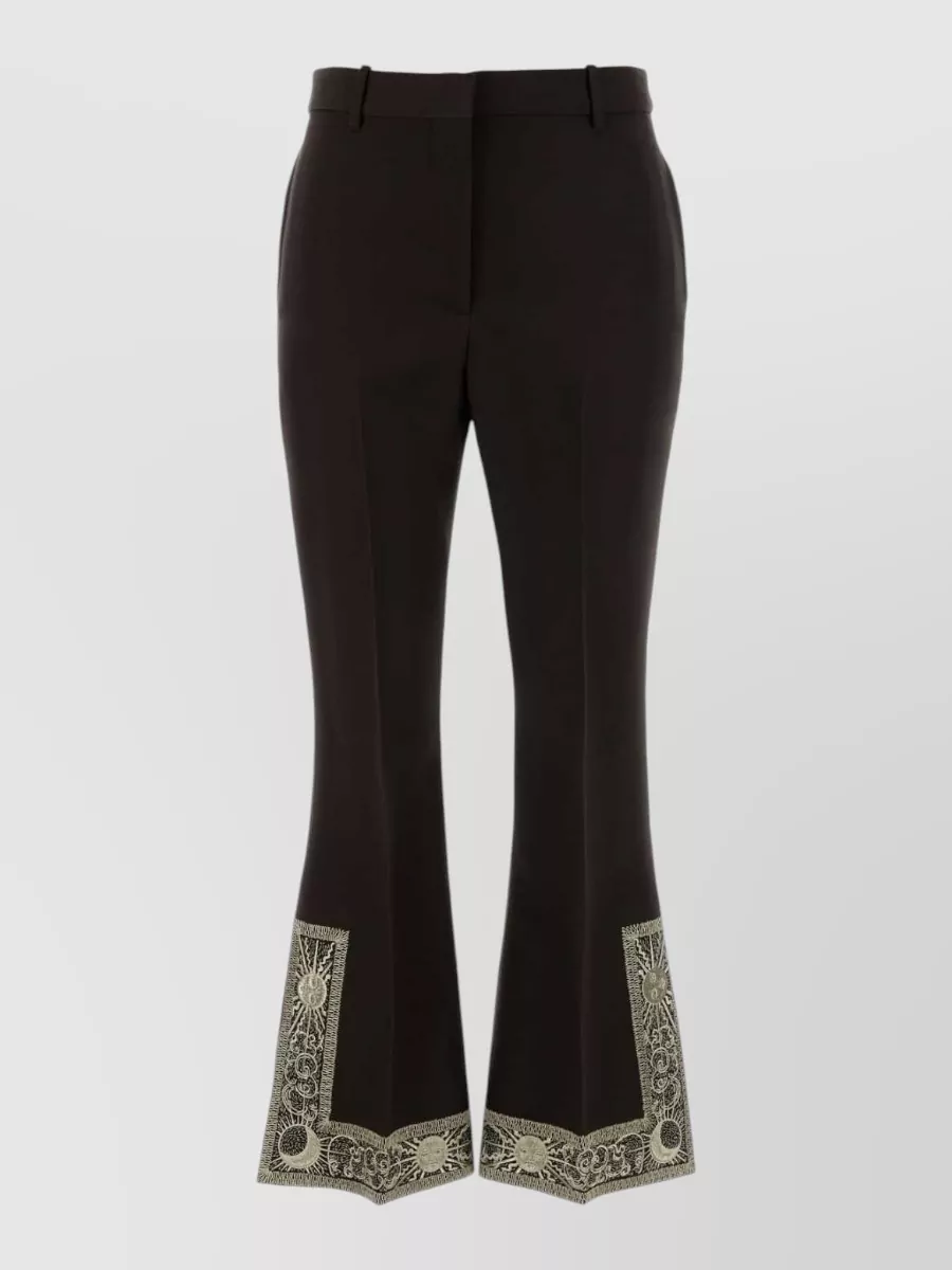 Burberry flared trousers