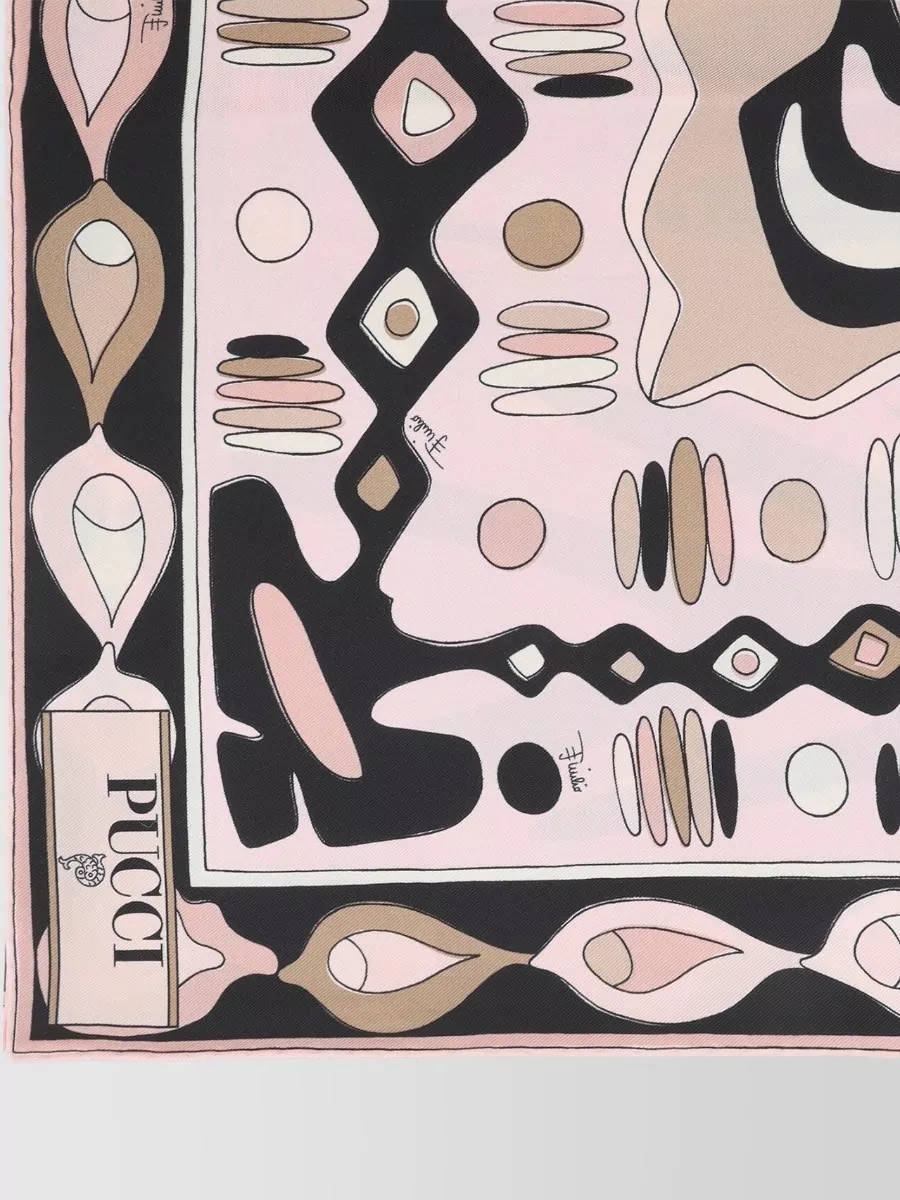Pucci Silk Printed Scarf