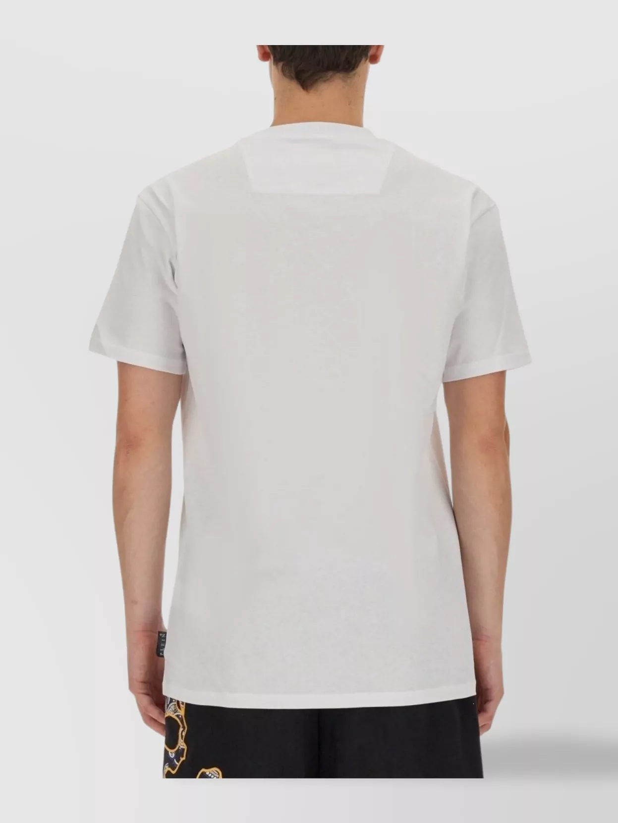 Philipp Plein Graphic Skull Logo Crew Neck T-Shirt