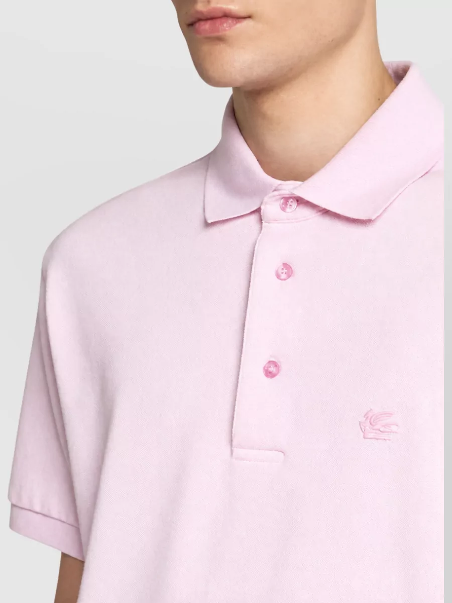 Etro Paisley Jacquard Polo Shirt