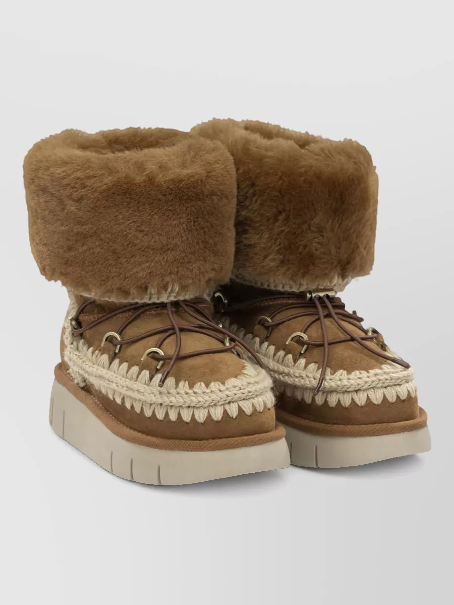 Mou Leather Slippers