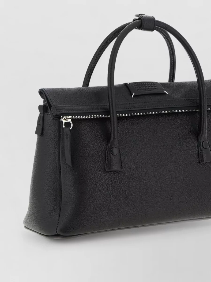 Maison Margiela 5ac East West Handbag Top Handle Strap In Black