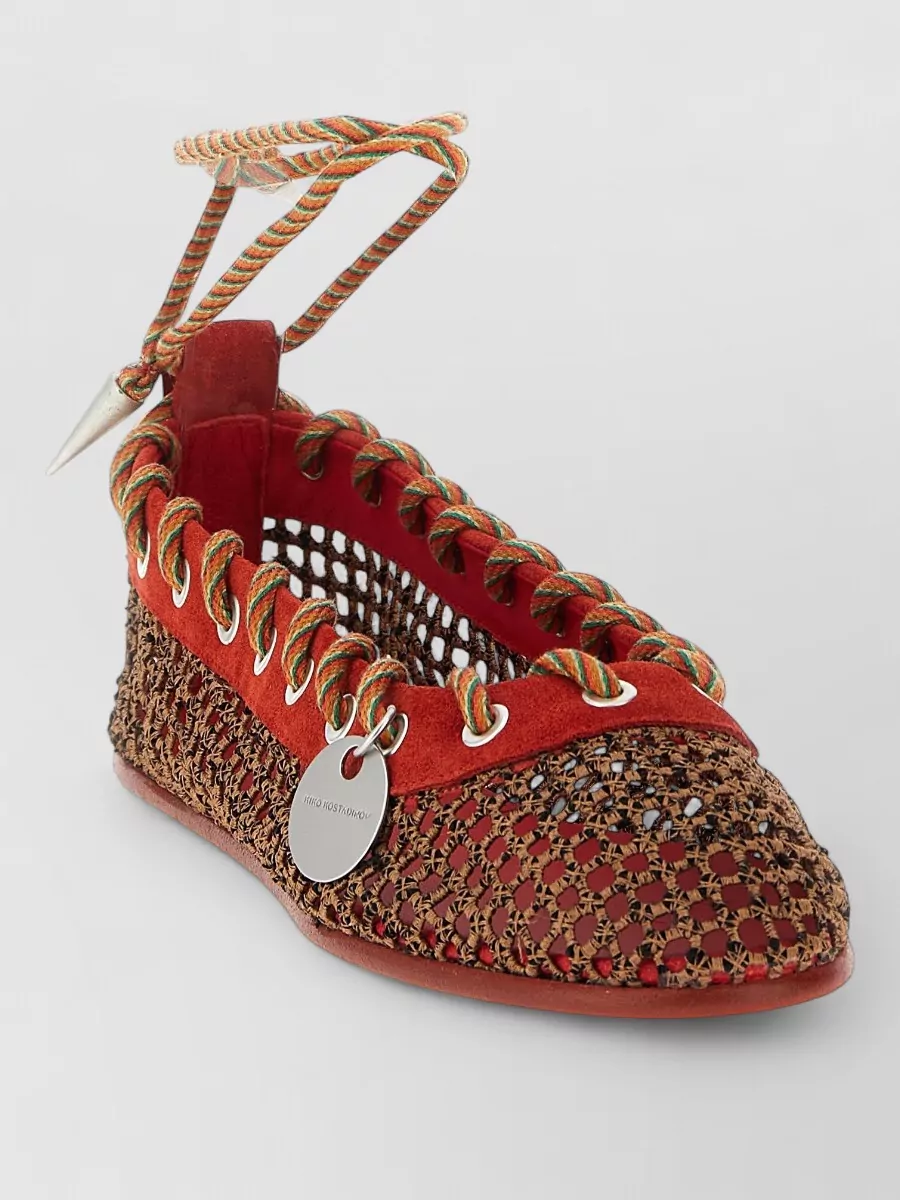 Kiko Kostadinov Mesh Ballet Flats
