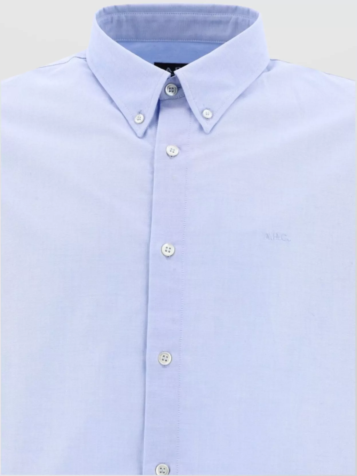 A.p.c. "Greg" Button-Down Collar Long Sleeves Shirt