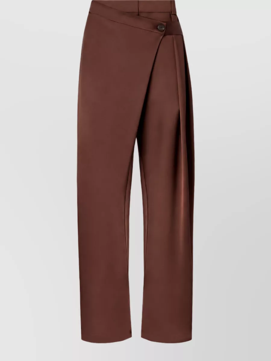 Pinko High-rise straight-leg trousers
