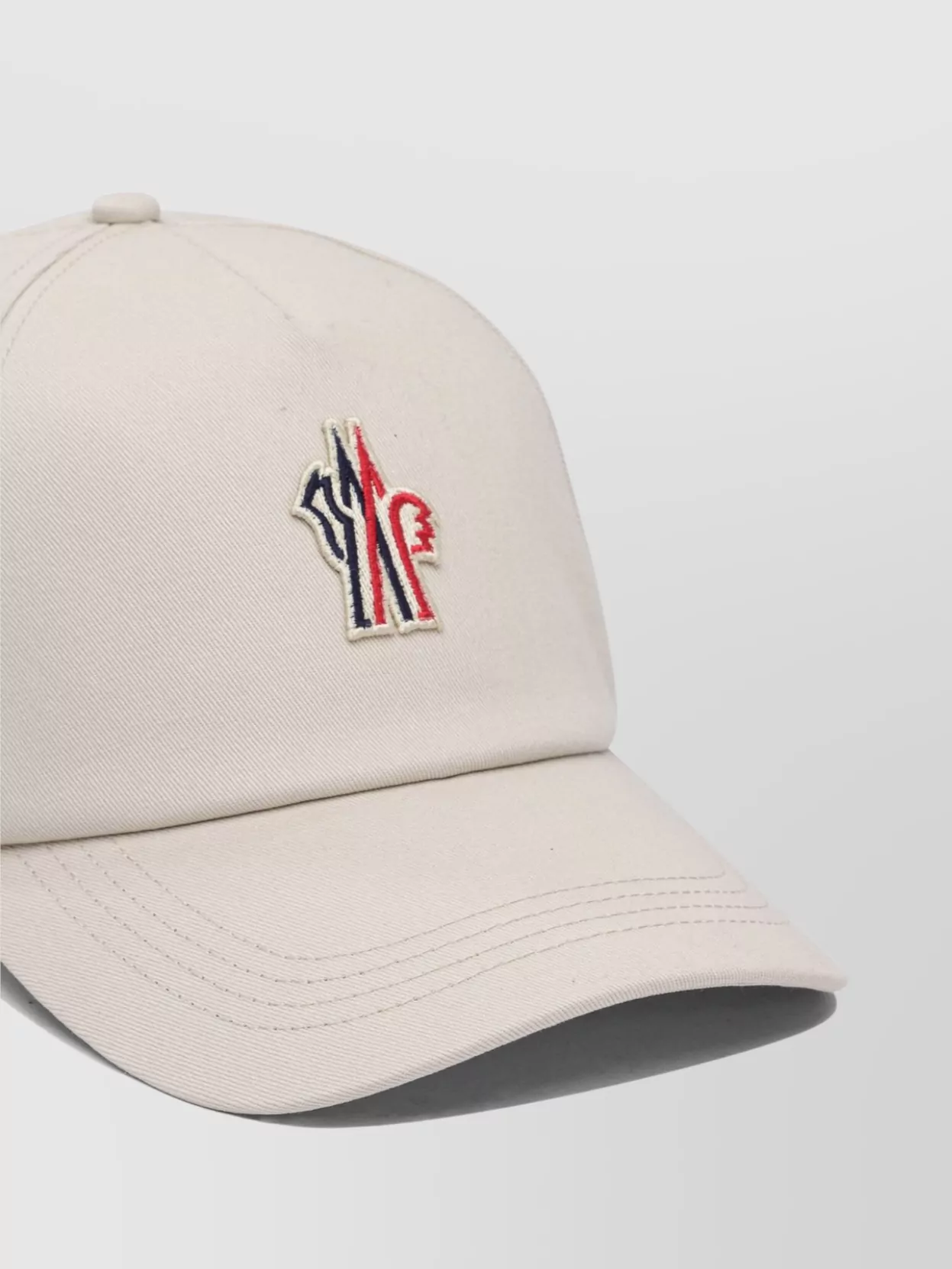 Moncler Caps Brimmed Curved Edge