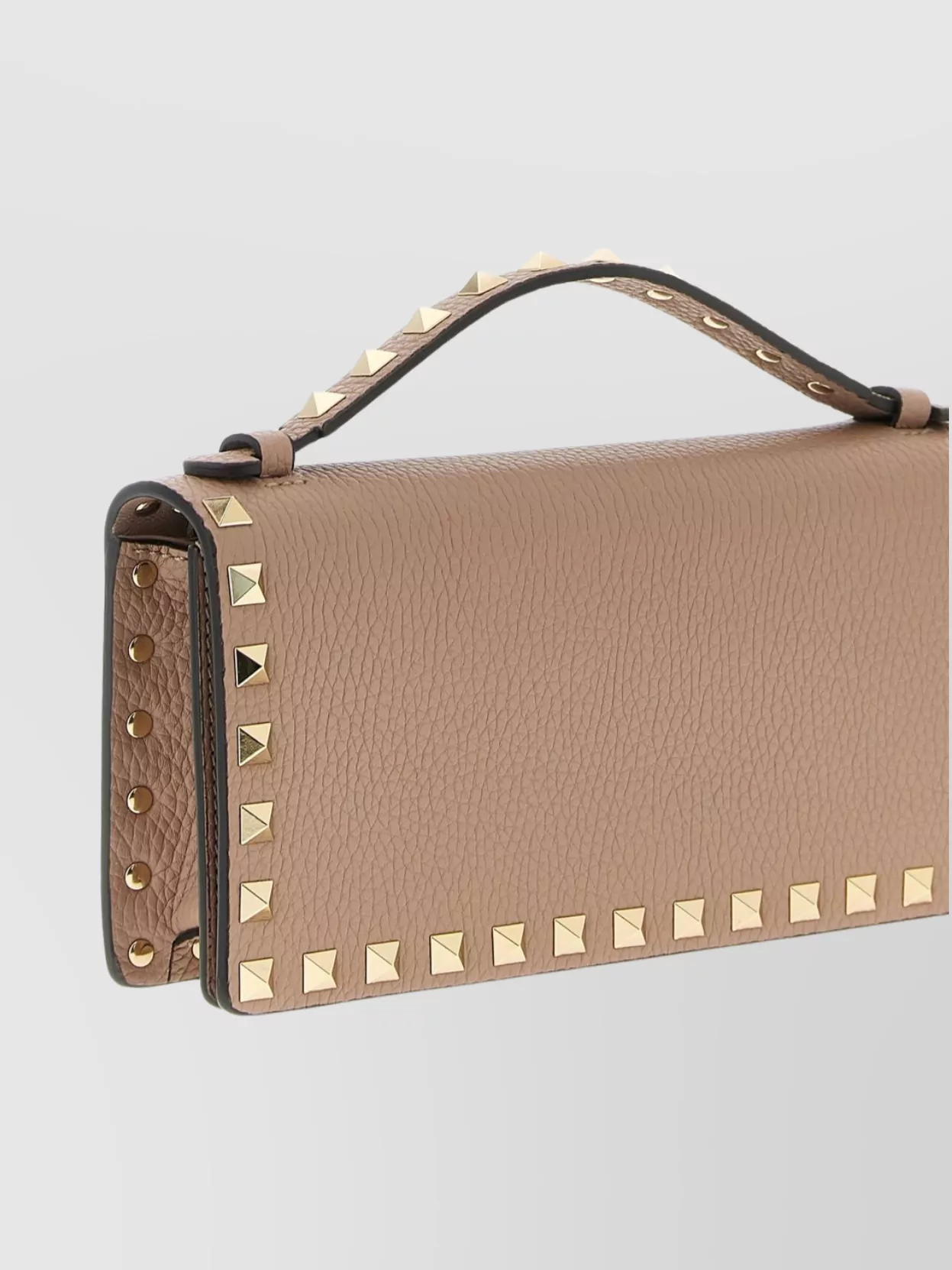Valentino Garavani Rockstud Chain Wallet Top Handle