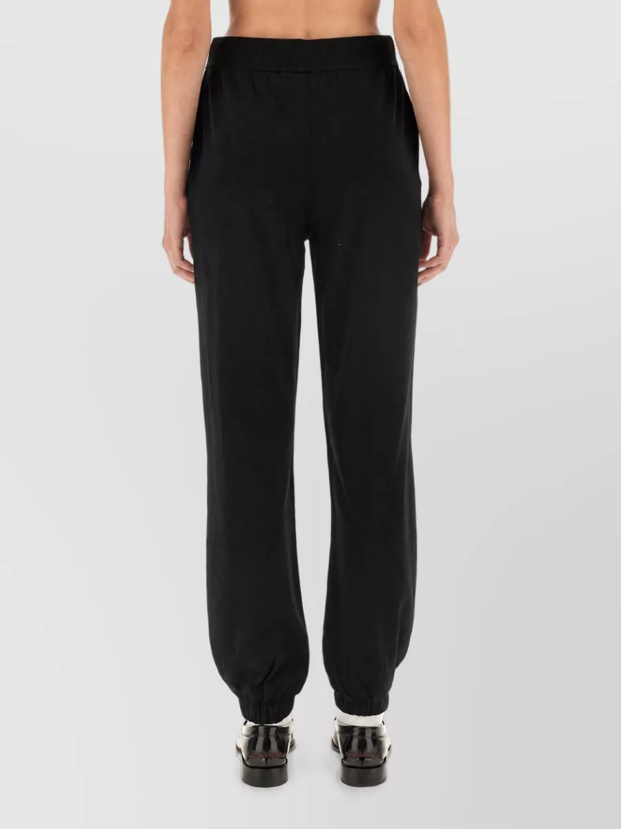 Moschino Wool Logo Jogging Pants