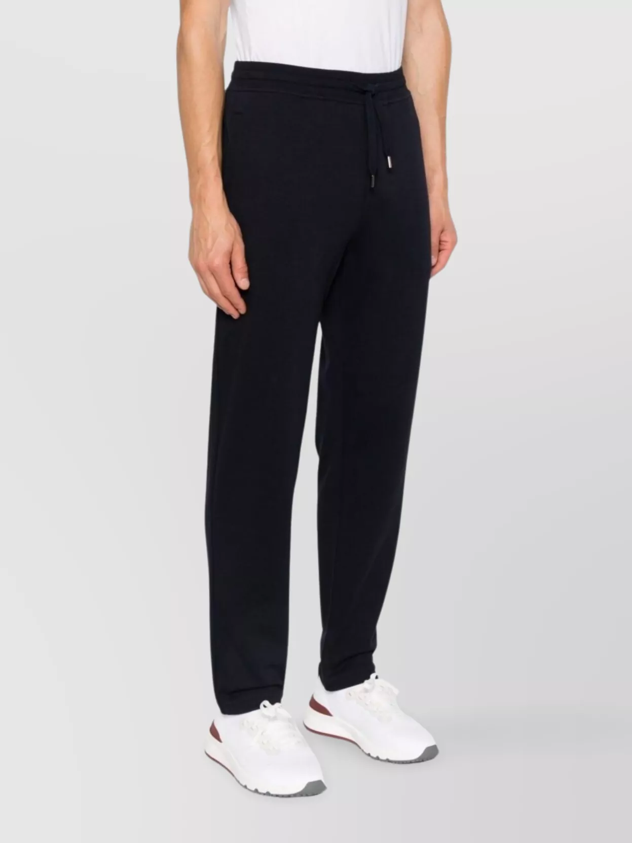 Brunello Cucinelli Cotton Sweatpants Mid-Rise Waist