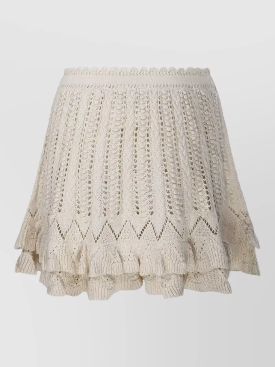Isabel Marant Etoile Cotton A-Line Skirt