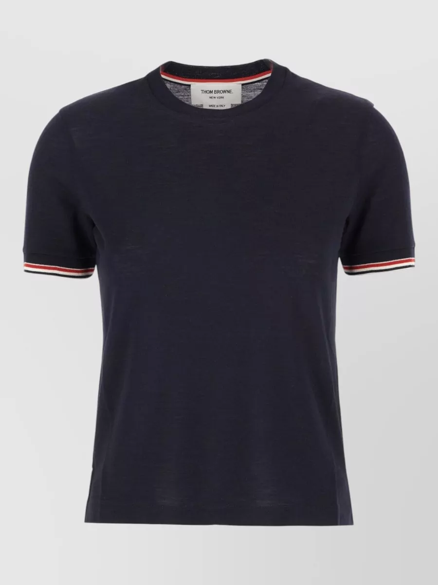 Thom Browne merino wool short-sleeve t-shirt