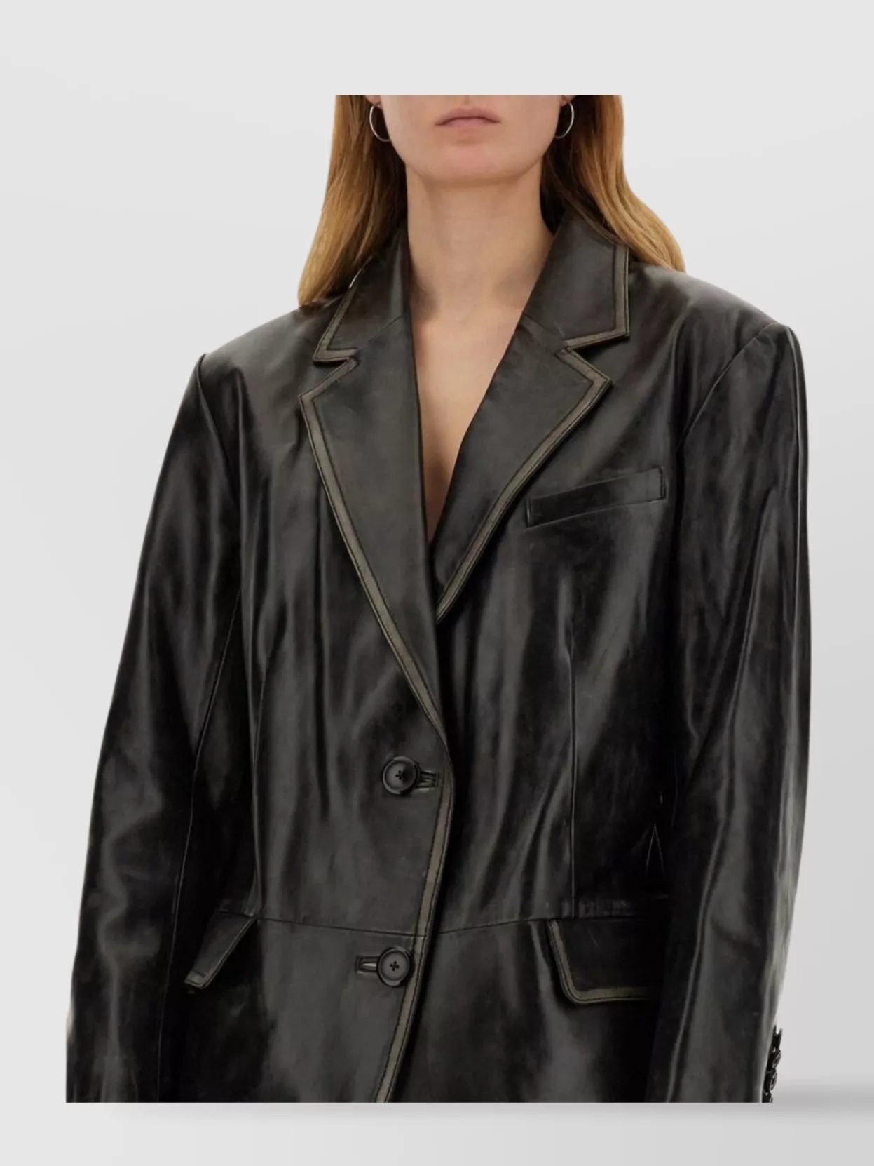 STAND STUDIO LIARA BLAZER FRONT POCKETS