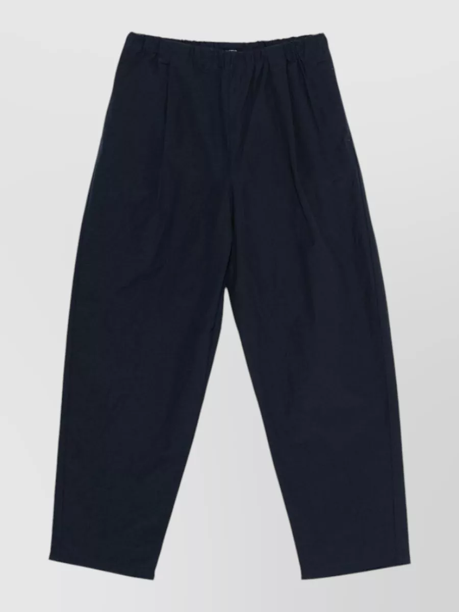 Apuntob Cropped Pleated Trousers