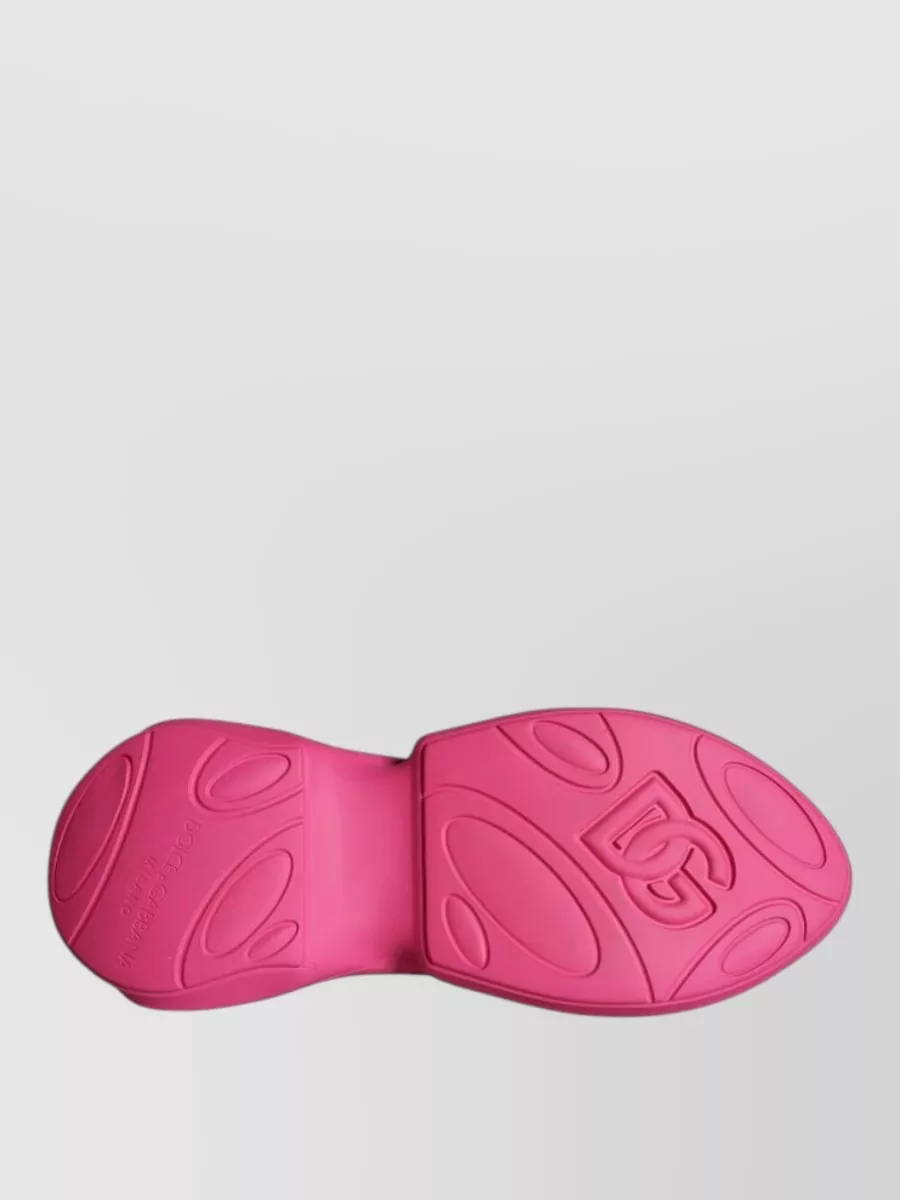 Dolce&Gabbana Logo Print Sock High-Top Sneakers