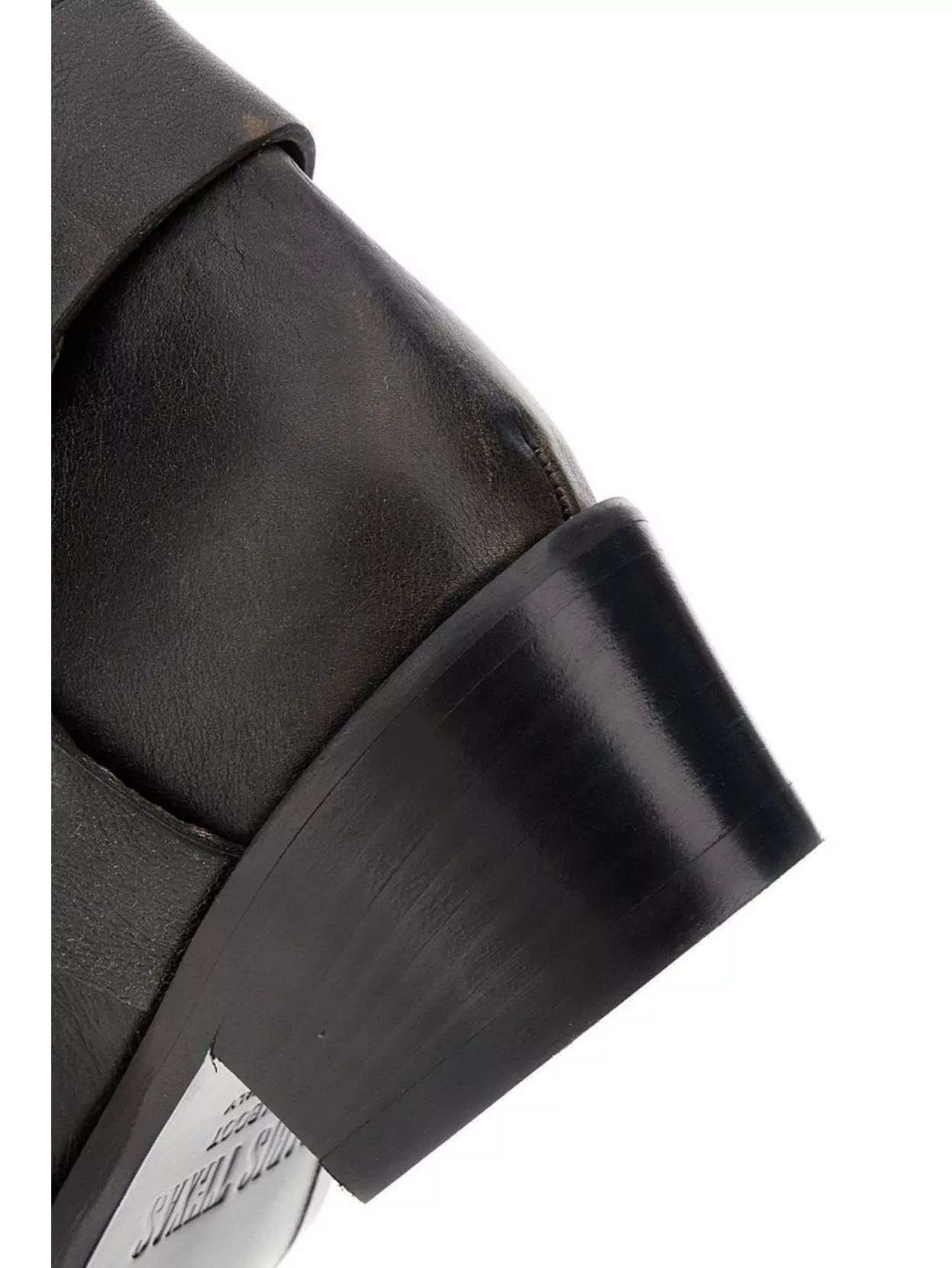 Paris Texas Roxy Boot Texan Boots In Black Leather In Black