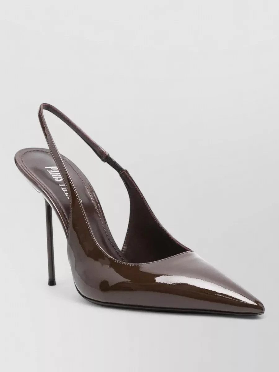 Paris Texas Patent leather slingback pumps