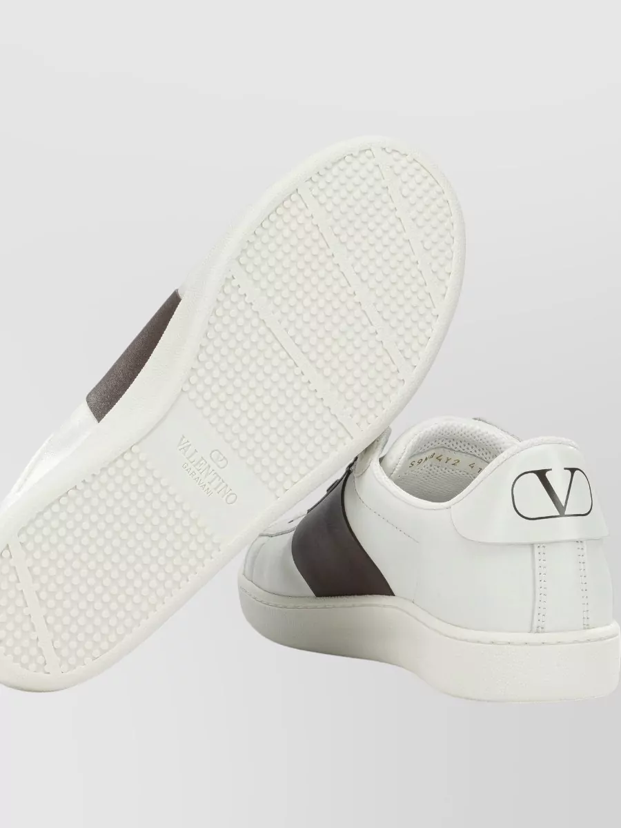 Valentino Garavani Leather Low-Top Sneakers