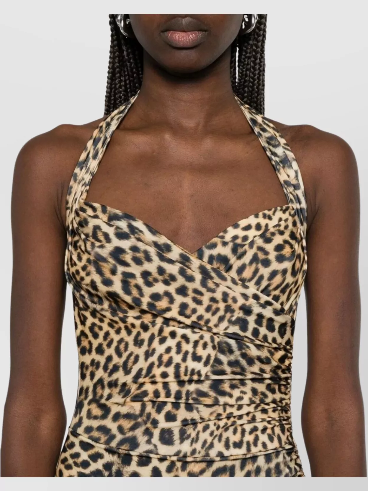 Norma Kamali Cayla Side Drape Gown