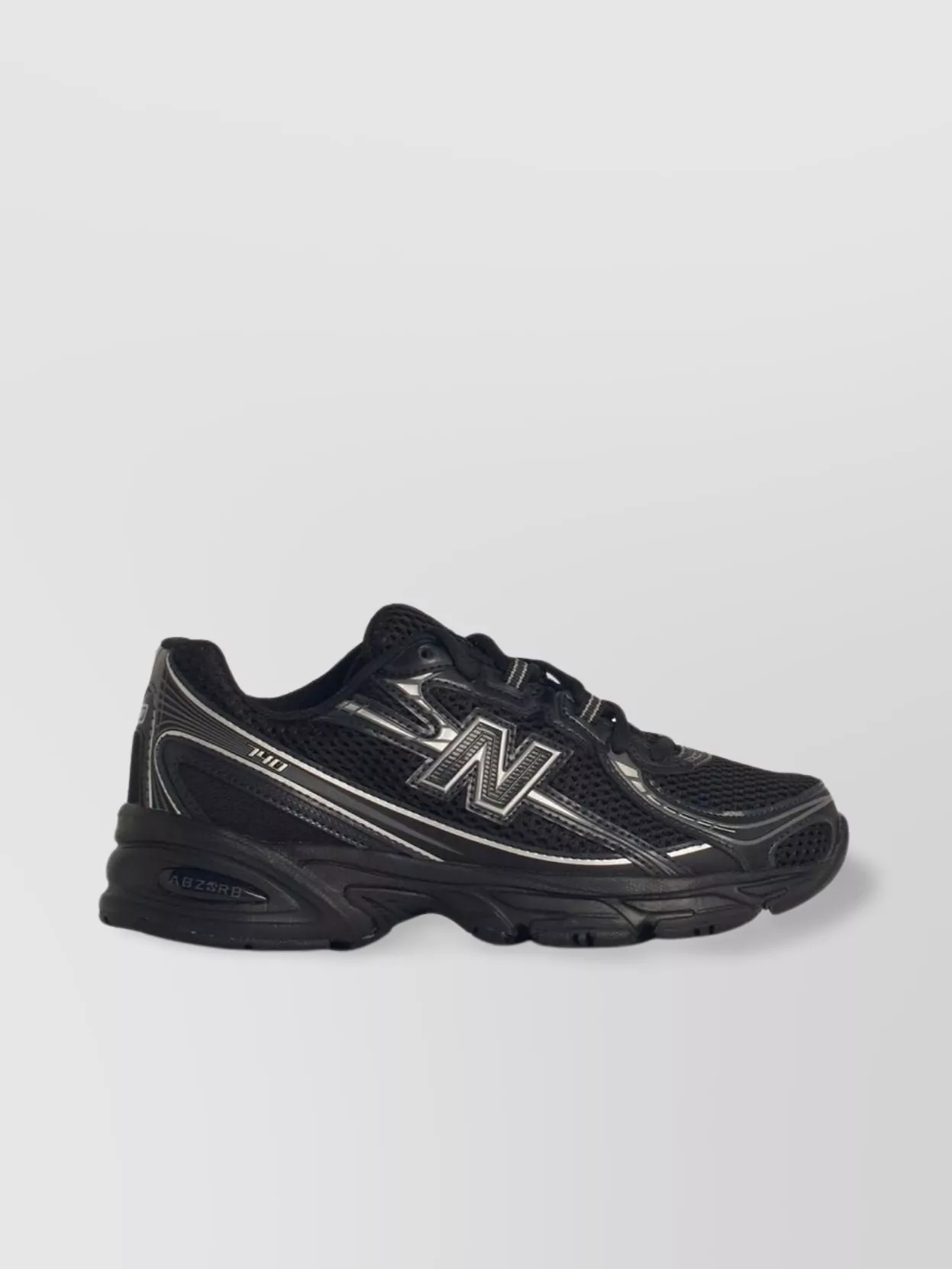 New Balance '740' Mesh Panels Sneakers With Rubber Sole